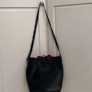 Mansur Gavriel Red Lined Bucket Bag
